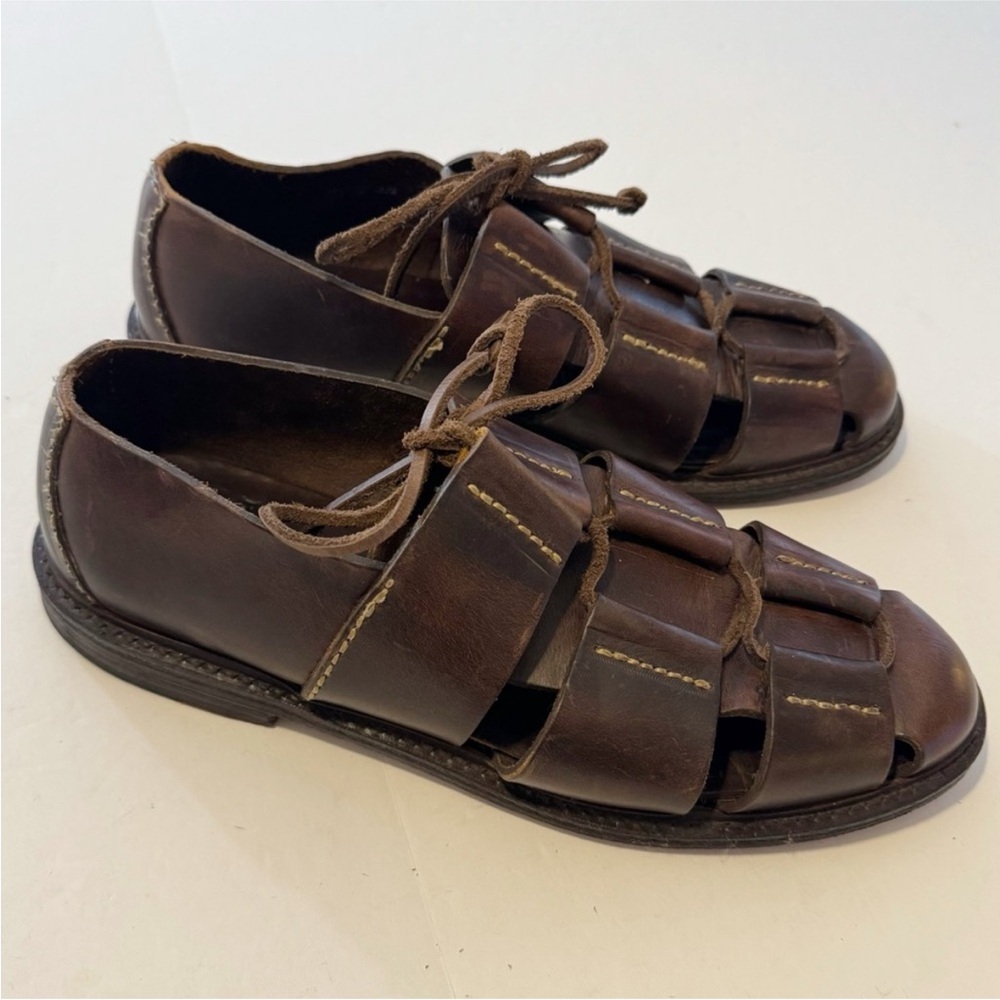 Polo Ralph Lauren Leather Fisherman Sandals